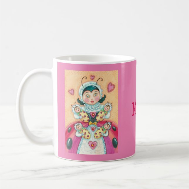 LADYBUG BABIES ... MOM MUG (Left)