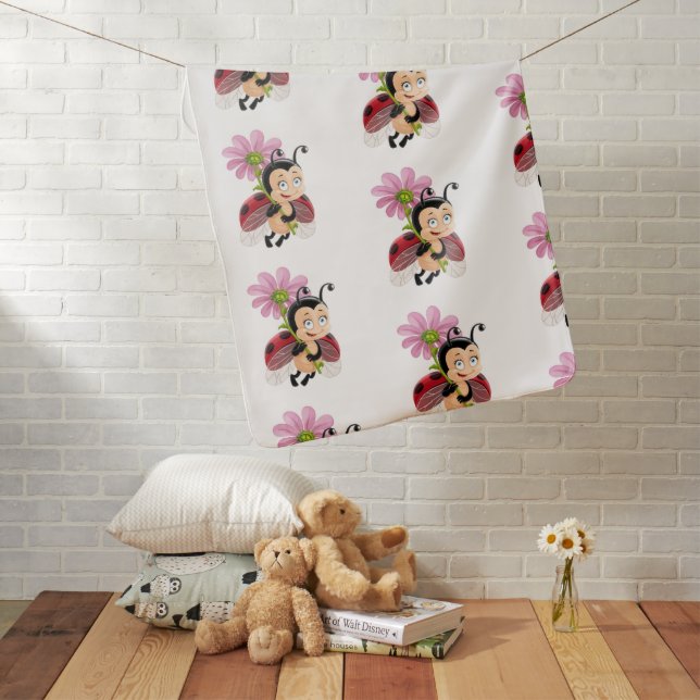 LadyBug - Baby Blanket (In Situ)