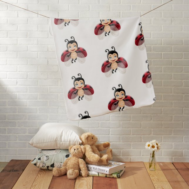 LadyBug - Baby Blanket (In Situ)