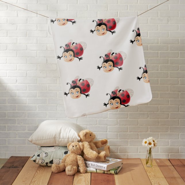 LadyBug - Baby Blanket (In Situ)