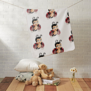LadyBug - Baby Blanket