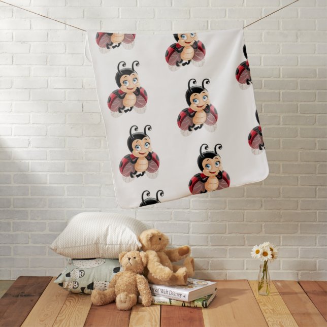 LadyBug - Baby Blanket (In Situ)
