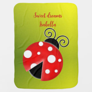 ladybug baby blanket