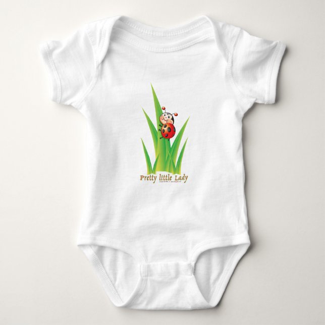 ladybug baby bodysuit (Front)