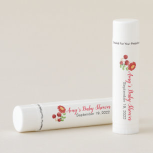 Ladybug Baby Shower Lip Balm