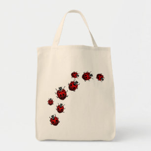 Ladybug Bags Cute Ladybug Ladybird Art Tote Bags