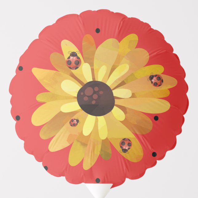Ladybug Balloon for Birthday Party or Baby Shower (Front)