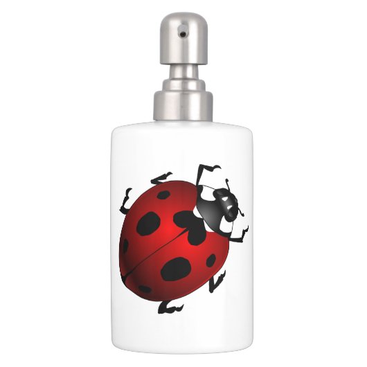 Ladybug Bath Sets Cute Ladybird Bug Bathroom Set (Front)