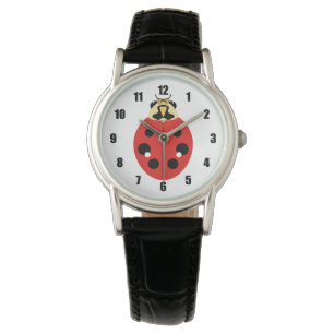 Ladybug Beetle Red Watch