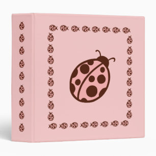 Ladybug Binder