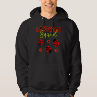 Ladybug Birthday Party Ladybug Squad Girl Matching Hoodie