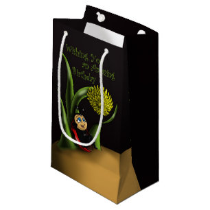 Ladybug Birthday Small Gift Bag