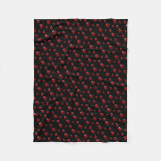 Ladybug Blanket Cute Ladybird Fleece Blanket