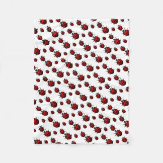 Ladybug Blanket Cute Ladybird Fleece Blanket