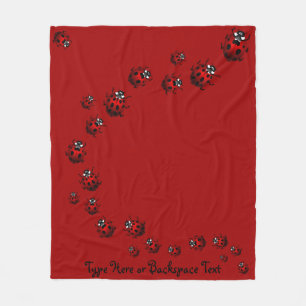 Ladybug Blanket Ladybug Custom Ladybird Blankets