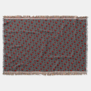Ladybug Blanket Ladybug / Ladybird Throw Blankets