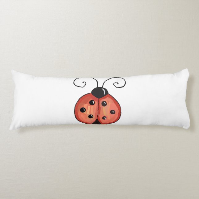 Ladybug Body Pillow (Front)