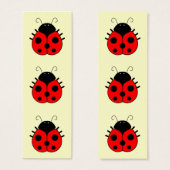 Ladybug Bookmark (Front & Back)