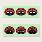 Ladybug Bookmark (Front & Back)