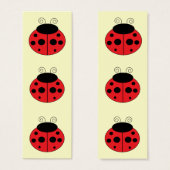 Ladybug Bookmark (Front & Back)