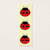 Ladybug Bookmark (Back)