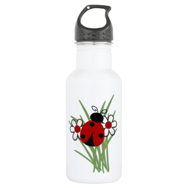 Ladybug Bottle-works 32 oz Water Bottle (Front)