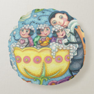 Ladybug Bubblebath LADYBUG FAMILY ACCENT PILLOW