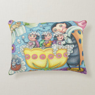 Ladybug Bubblebath LADYBUG FAMILY ACCENT PILLOW