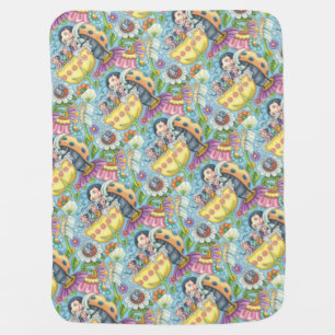Ladybug Bubblebath SOFT BABY BLANKET *Personalize