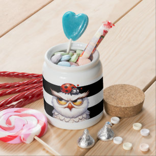 Ladybug bugger candy jar