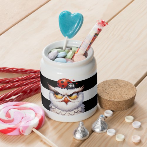 Ladybug bugger candy jar