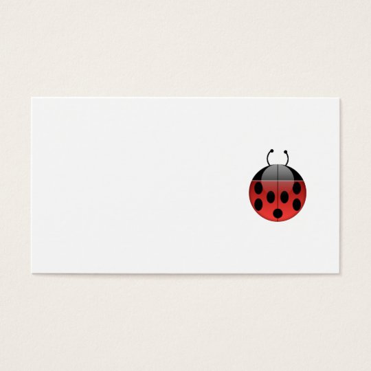 Ladybug Business Cards