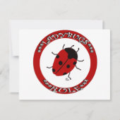 Ladybug button (Front)