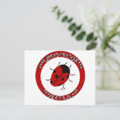 Ladybug button (Standing Front)