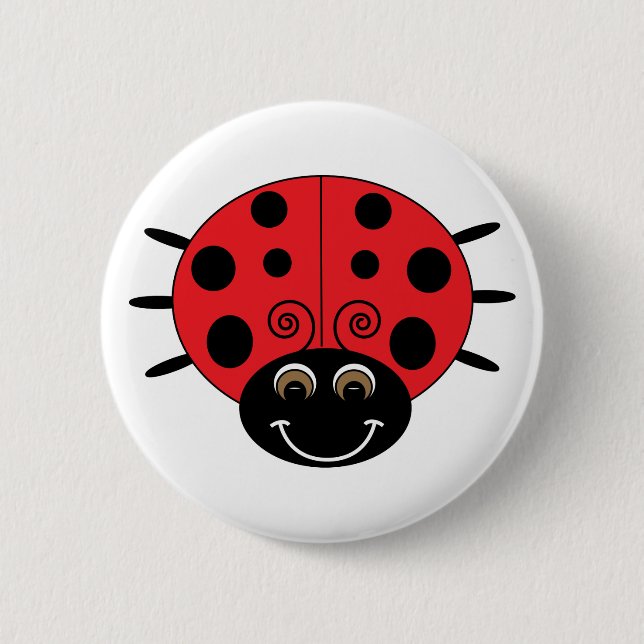 Ladybug Button (Front)