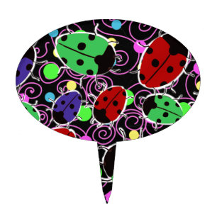 Ladybug Cake Topper