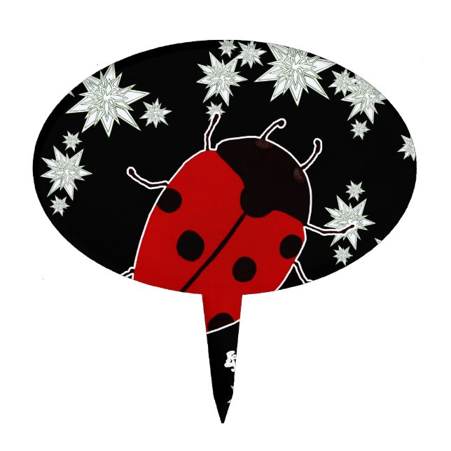 LADYBUG CAKE TOPPER (Front)
