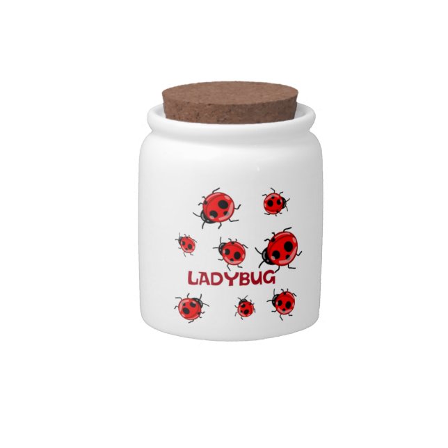 LADYBUG CANDY JAR (Front)