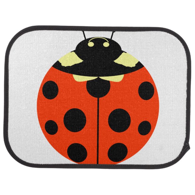 ladybug car floor mat (Rear)
