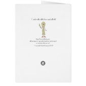 Ladybug Card (Back)