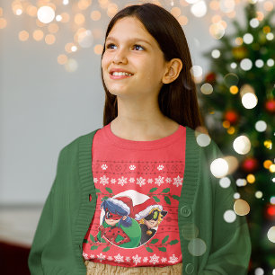 Ladybug & Cat Noir Holiday Graphic T-Shirt