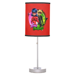 Ladybug & Cat Noir   Lucky & Charming Table Lamp