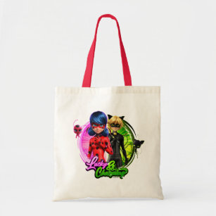 Ladybug & Cat Noir   Lucky & Charming Tote Bag