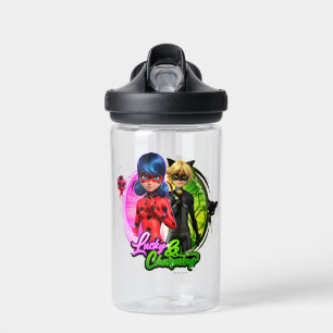 Ladybug & Cat Noir Lucky & Charming Water Bottle