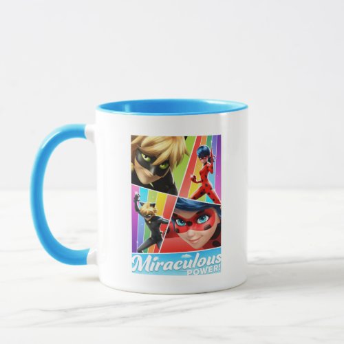 Ladybug  Cat Noir  Miraculous Power Mug