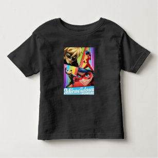 Ladybug & Cat Noir   Miraculous Power! Toddler T-shirt