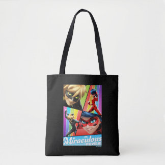 Ladybug & Cat Noir | Miraculous Power! Tote Bag