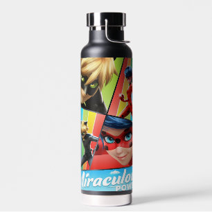 Ladybug & Cat Noir   Miraculous Power! Water Bottle