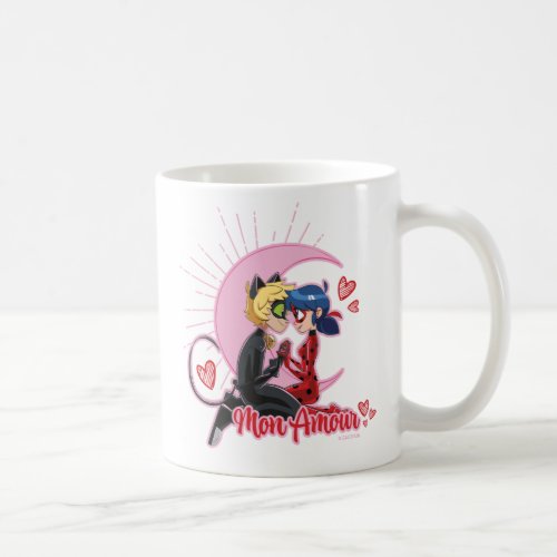 Ladybug  Cat Noir  Mon Amour Coffee Mug