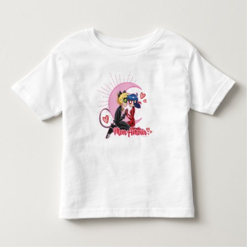 Ladybug  Cat Noir  Mon Amour Toddler T_shirt